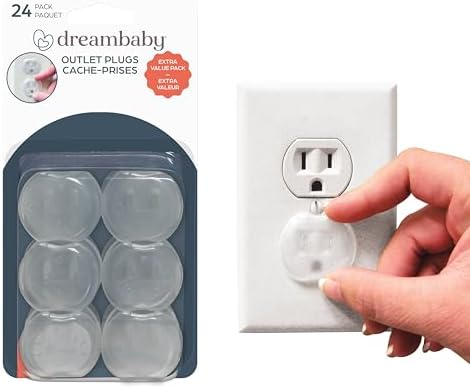 Plastic Baby Safety Outlet Plug Covers